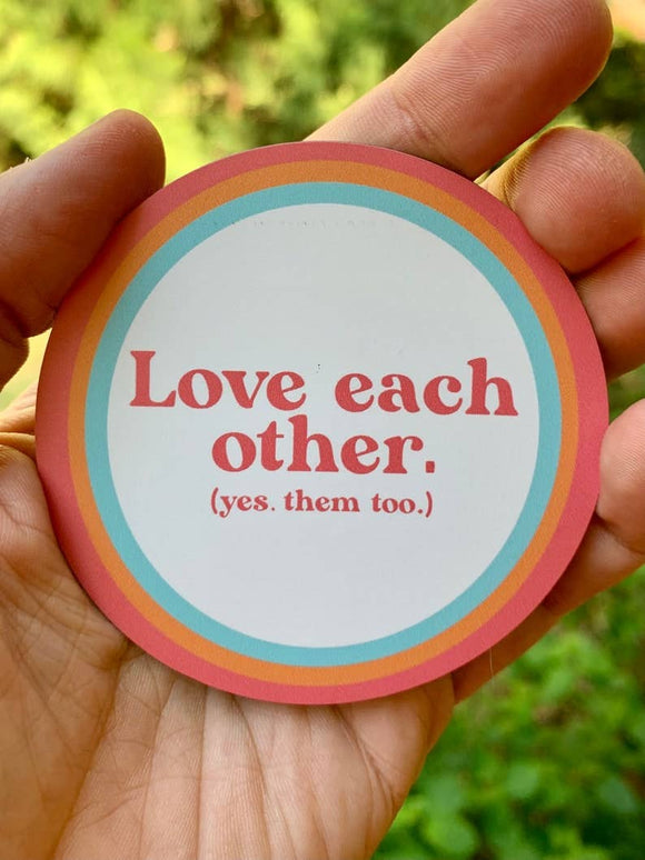 Love Each Other {magnet}