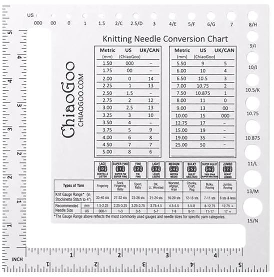 Swatch needle Gauge