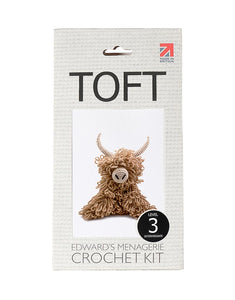 Toft - Edward's Menagerie -Morag the Highland COO - Crochet Kit